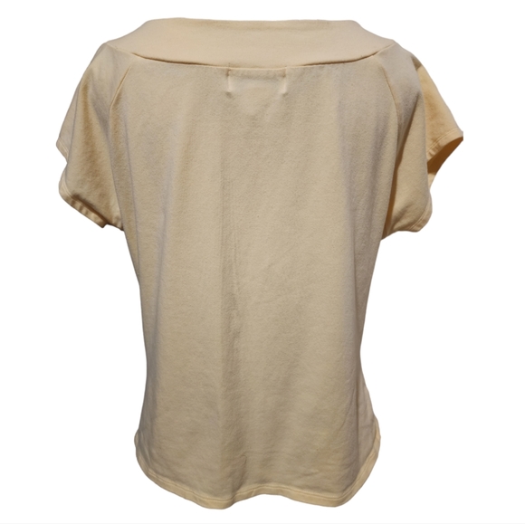 Chadwick’s Womens Yellow Top Size Large - Picture 2 of 3